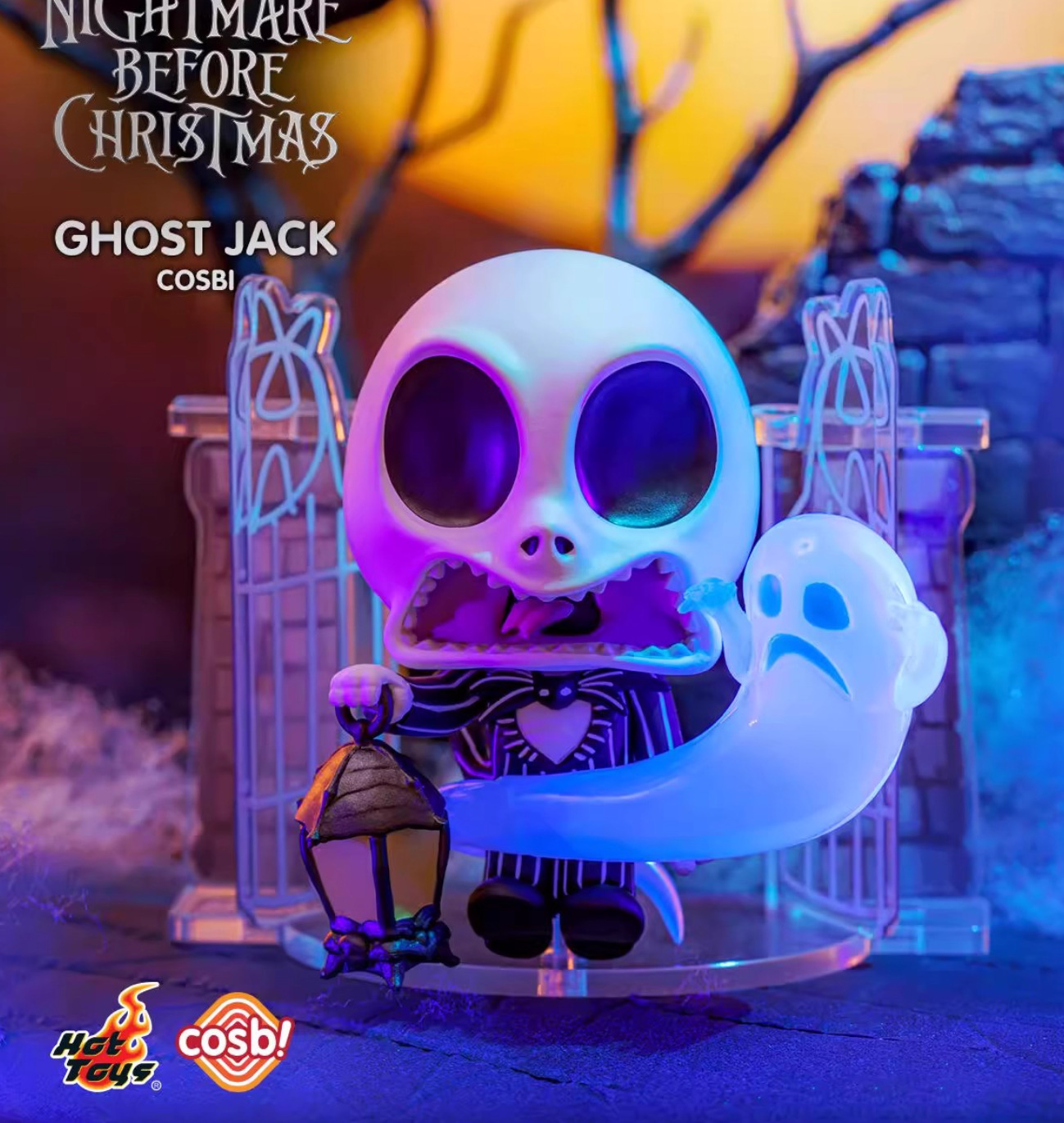 正版HotToys圣诞夜惊魂盲盒第三弹COSBI迷你摆件人偶万圣节礼物详情2