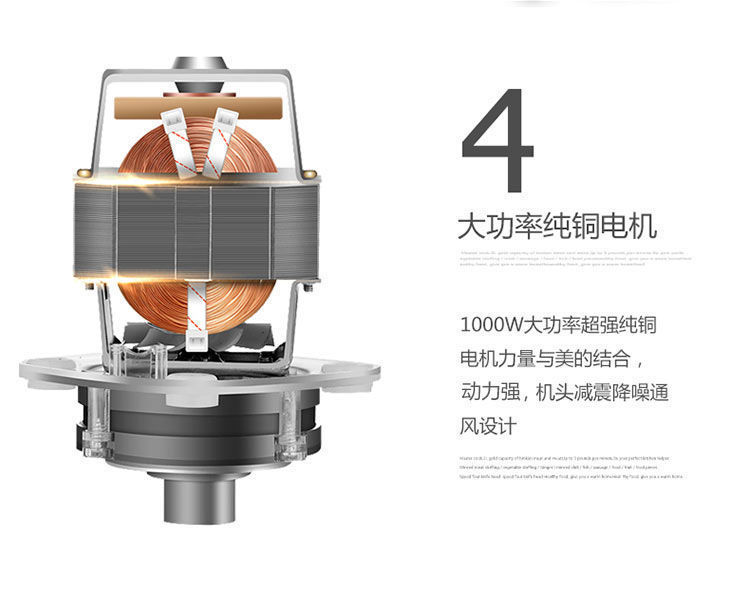 6L stainless steel electric meat grinder, 2L110V English meat grinder, 3L dual-speed, 8L large-capacity foreign trade meat mixer pic 17