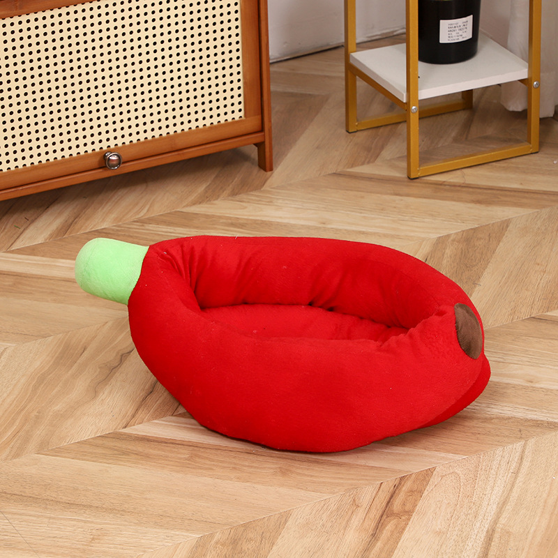 Banana pet beds, cat beds, dog beds, cross-border super soft pet pads, thickened anti-slip, detachable and washable, wholesale for small and medium-sized dogs pic 12