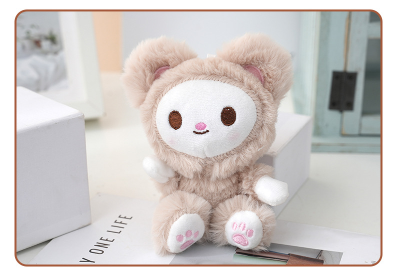 Wholesale of cute and adorable baby bear plush pendants, bags, keychains, dolls and toys pic 14