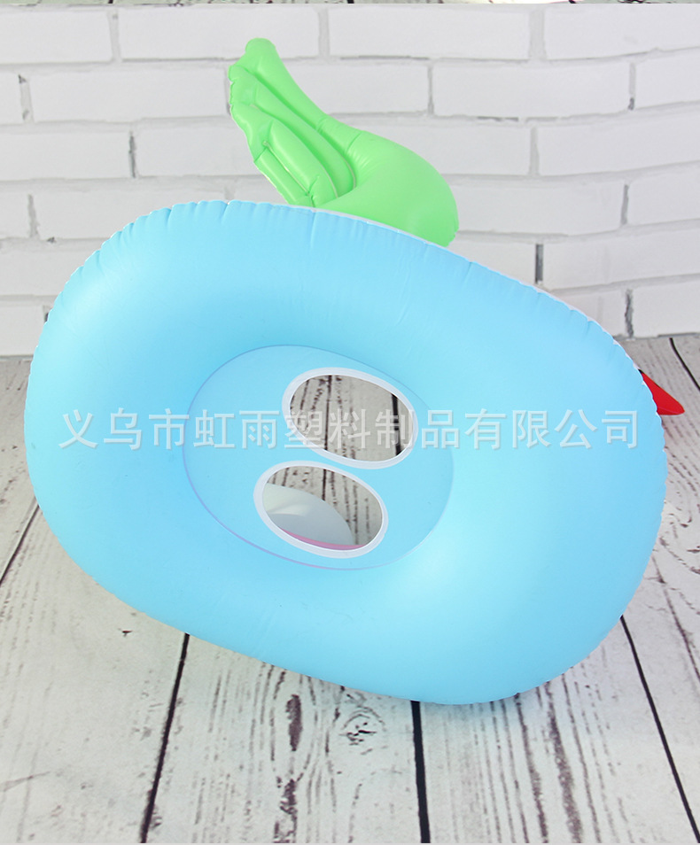冠鹅艇水上充气儿童座圈带扶手防侧翻游泳圈婴儿坐圈批发安全耐用适用水上娱乐详情8