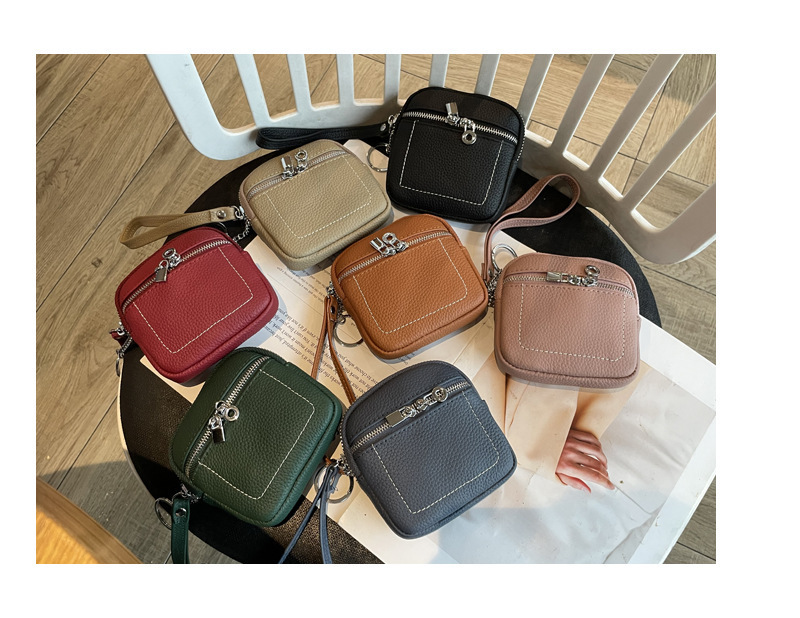 零钱包头层牛皮手拿包日常搭配真皮手腕包跨境热卖口红包2025新款详情20