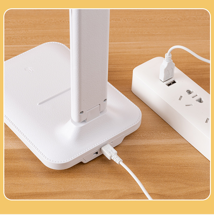 led folding desk lamp, eye-protecting bedside lamp, special atmosphere for student study, usb night light, bedroom and dormitory reading light pic 15
