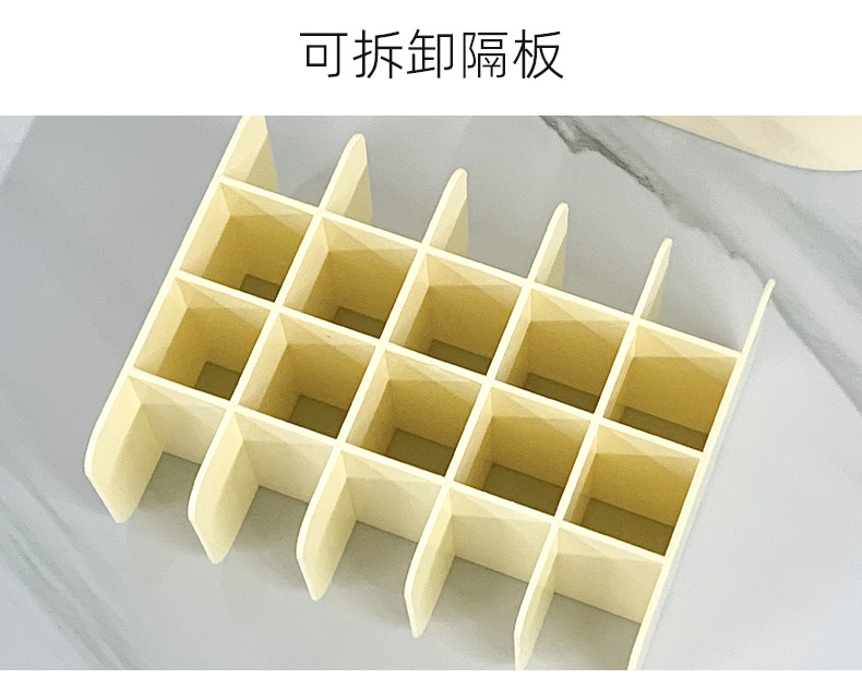 化妆品口红收纳盒桌面透明亚克力盒带盖防尘卧室梳妆台护肤品放置详情13