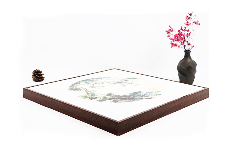 油画外框3.5cm厚免装裱L型画框装饰画外框相框木质内框空白油画框详情11