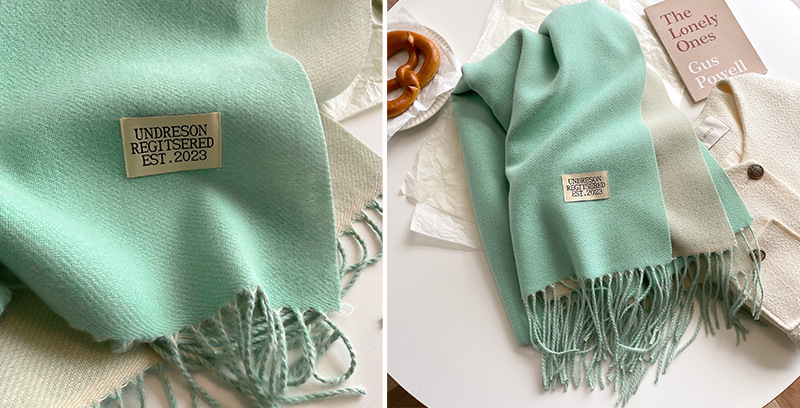 跨境双面仿羊绒围巾女冬季保暖情侣高级感中长款围脖纯色百搭披肩详情71