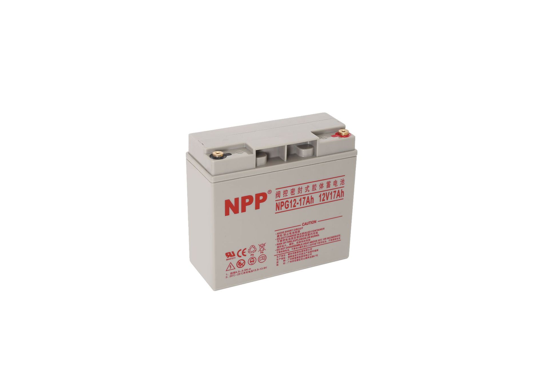 NPP battery 100AH gel battery solar cell UPS battery energy storage maintenance-free battery pic 5