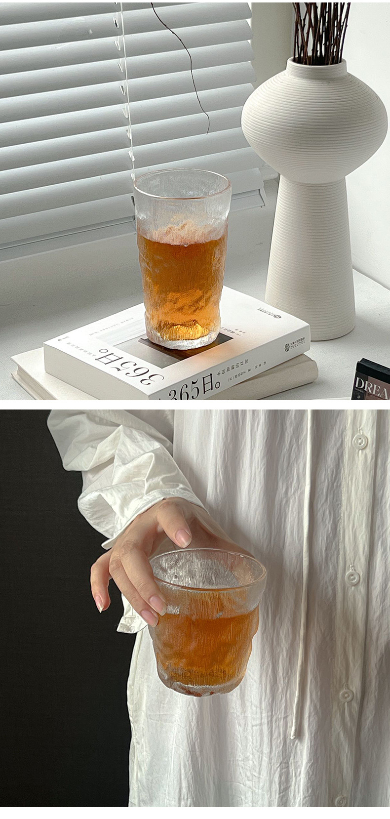 冰川杯高颜值玻璃杯啤酒杯礼品水杯洋酒杯家用果汁杯喝水杯子详情13