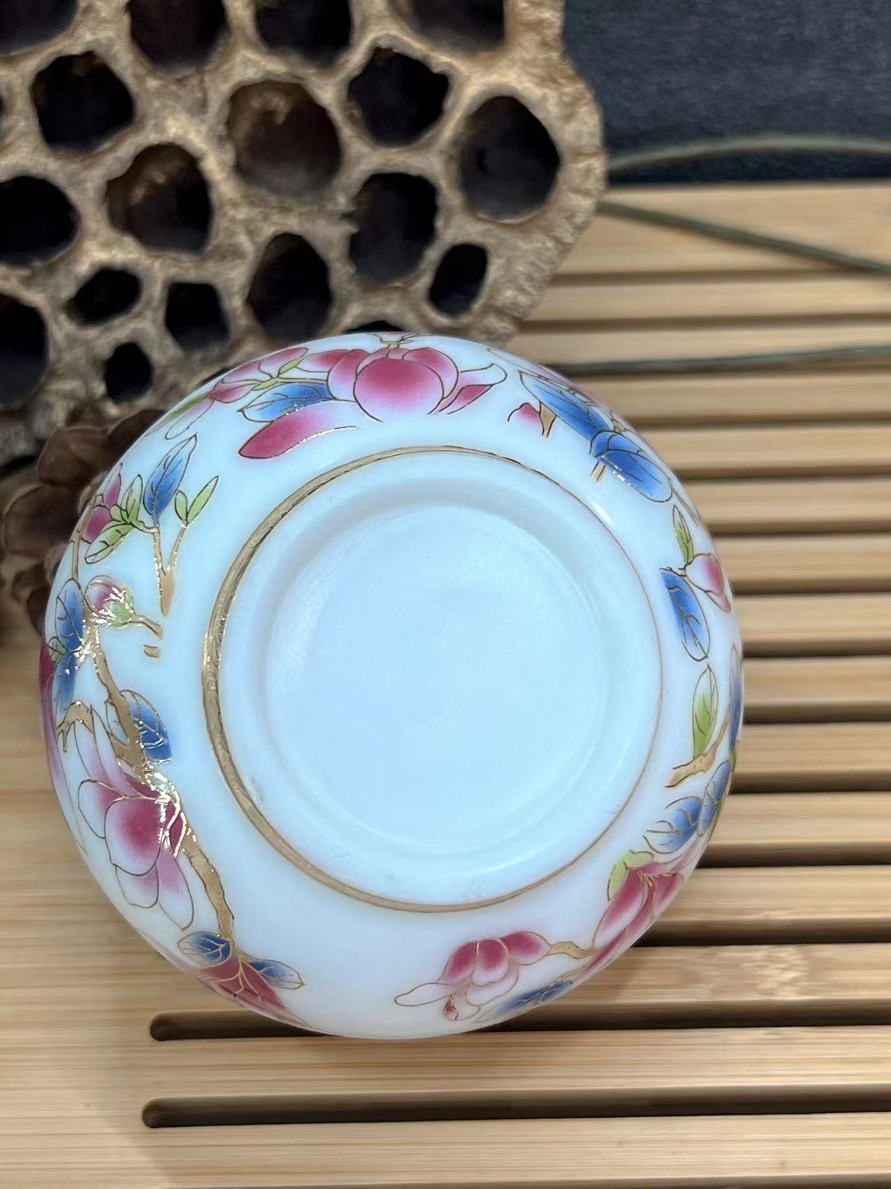 陶瓷羊脂玉单杯主人杯女男个人专用品茗杯家用送礼伴随手礼茶杯详情4