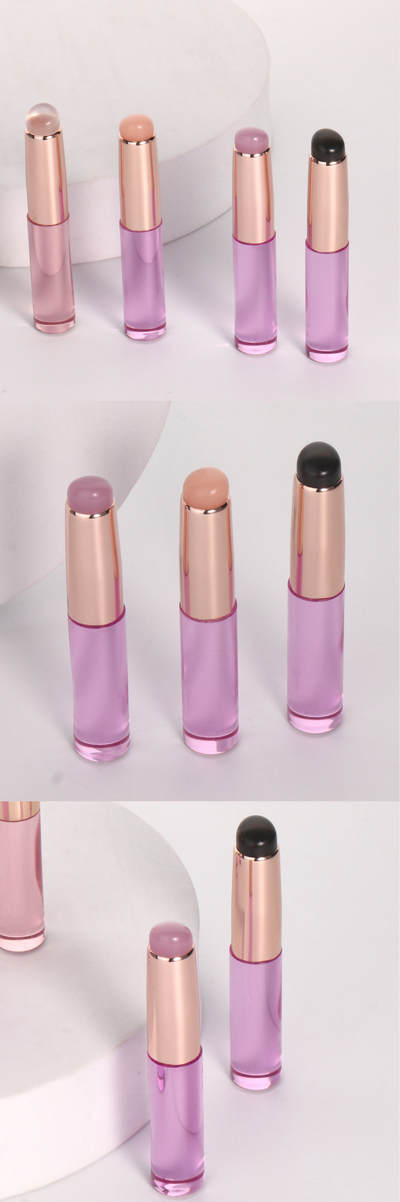 Q Soft finger pad silicone lip brush comes with a lid for lipstick, smudging, lip balm makeup brush, mini dust-proof and concealer multi-purpose brush pic 8