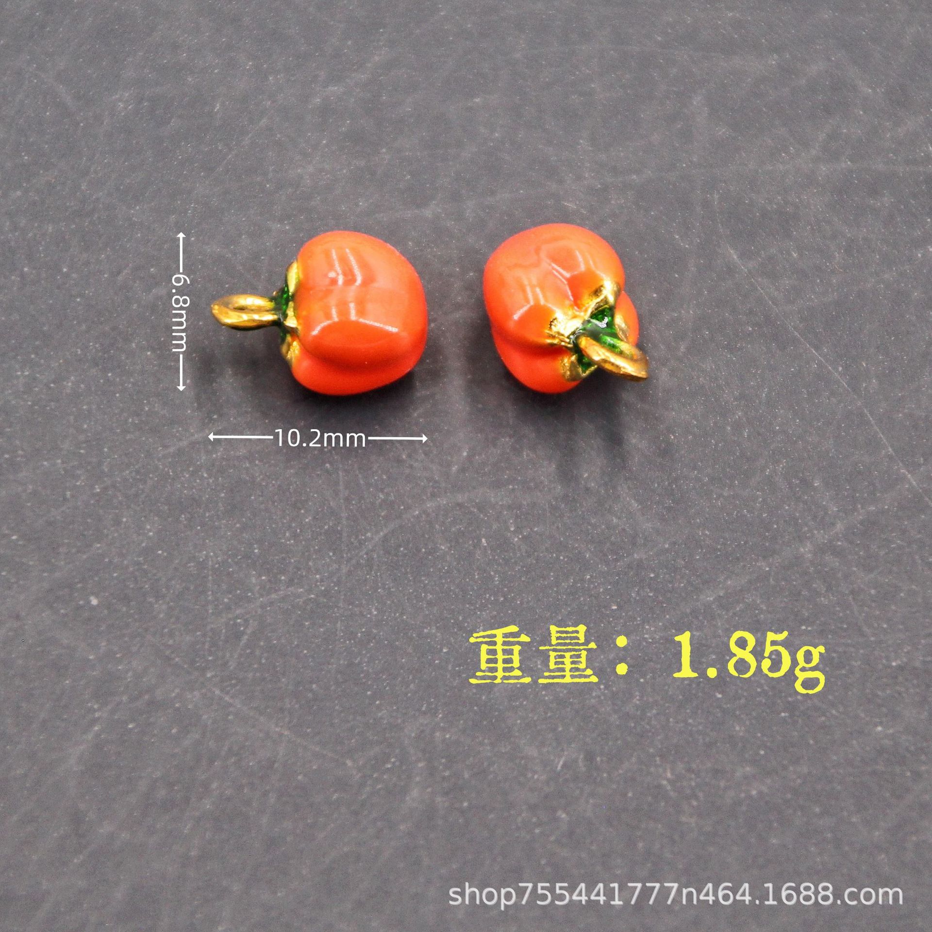 国潮复古滴油珐琅彩挂镀高保吉祥祝福语节日庆典diy配件配饰吊坠详情7