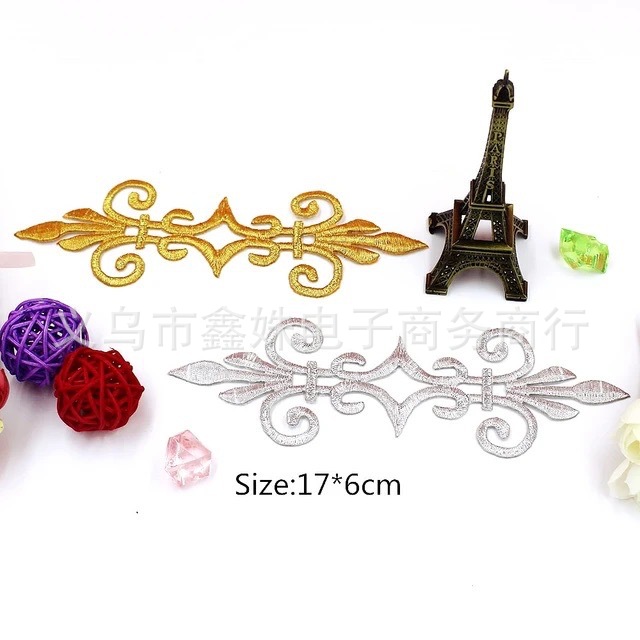 DIY clothing accessories, embroidery stickers, back adhesive stickers, heat stamps, and performance accessories pic 3