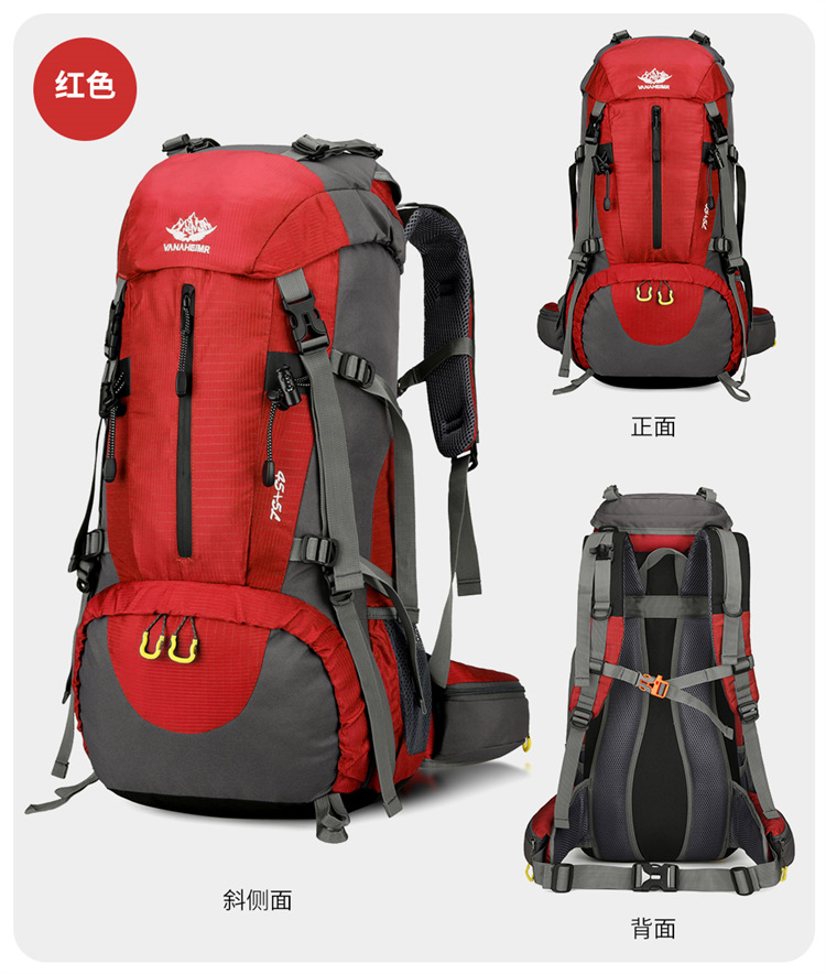 Yitu Hiking Bag, Cross-border Outdoor Sports, large-capacity nylon backpack, multi-functional outdoor backpack for hiking and sports pic 27