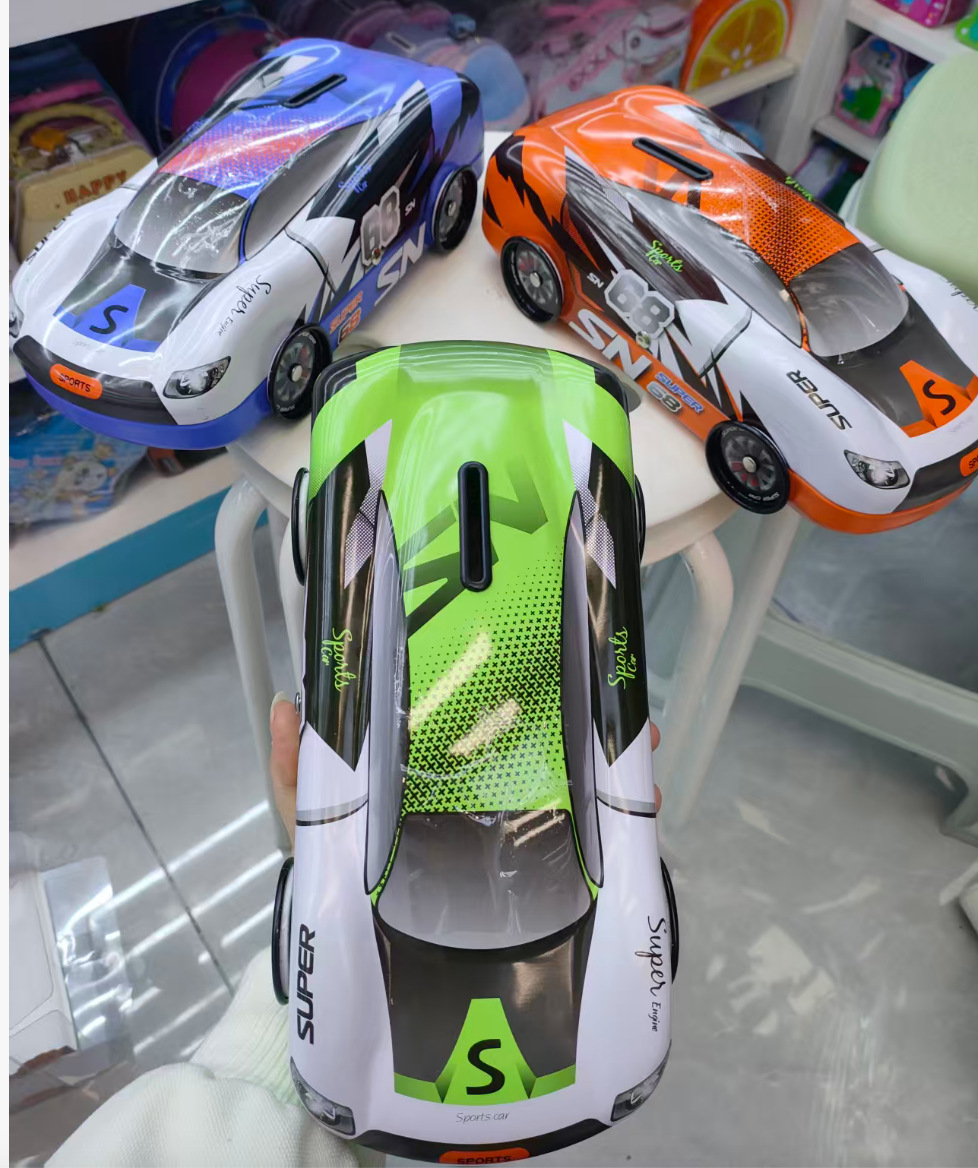 2025新款跑车造型密码储钱罐儿童礼物儿童收纳盒玩具存钱罐详情3