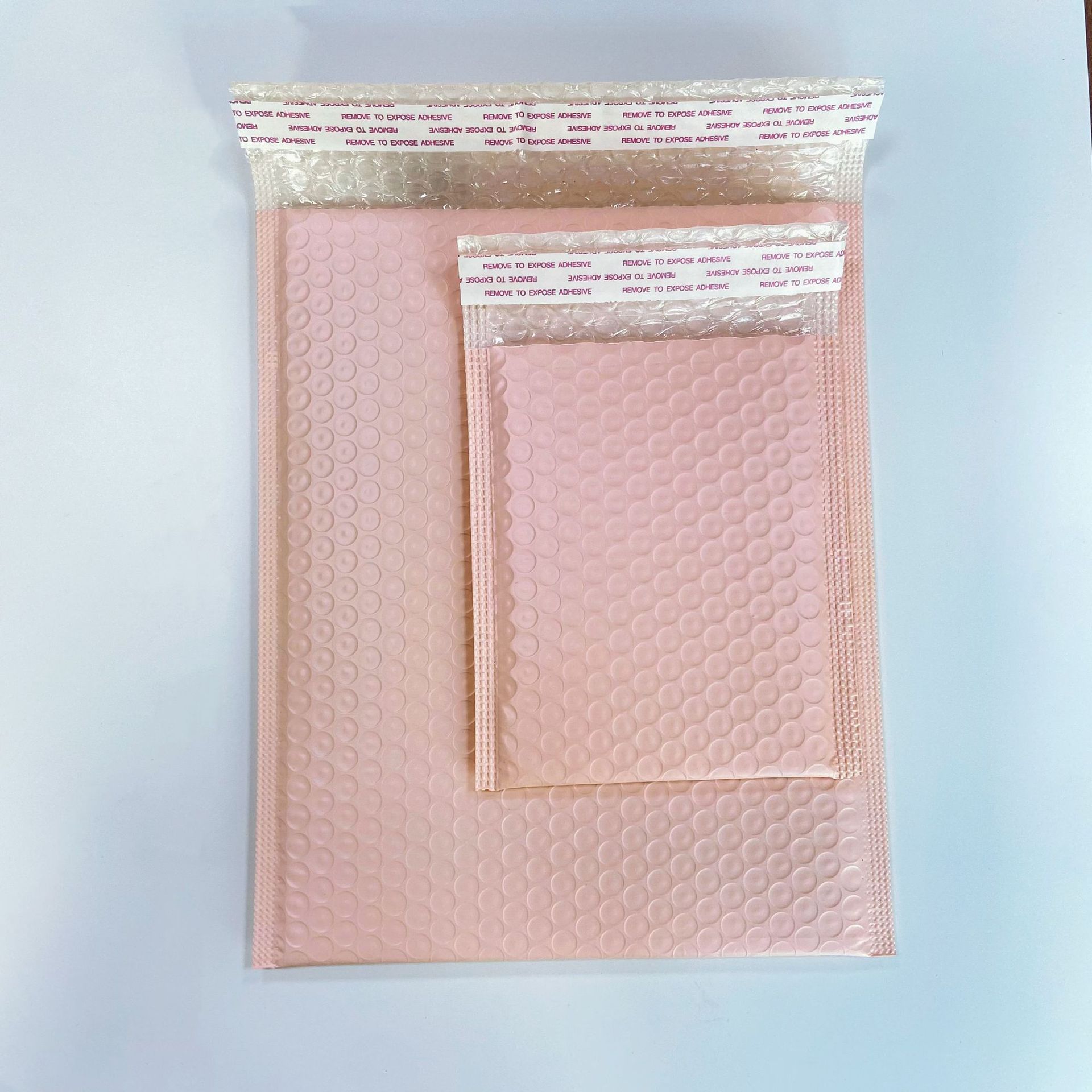 Nude pink bubble envelope bags, clothing packaging materials bubble bags, express delivery bags, waterproof foam bags, express delivery self-adhesive bags pic 8