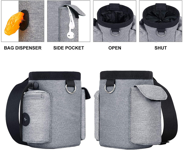 Customized new outdoor fashionable pet training bags, dog training waist bags, pet snack bags, and dog training waist bags pic 5