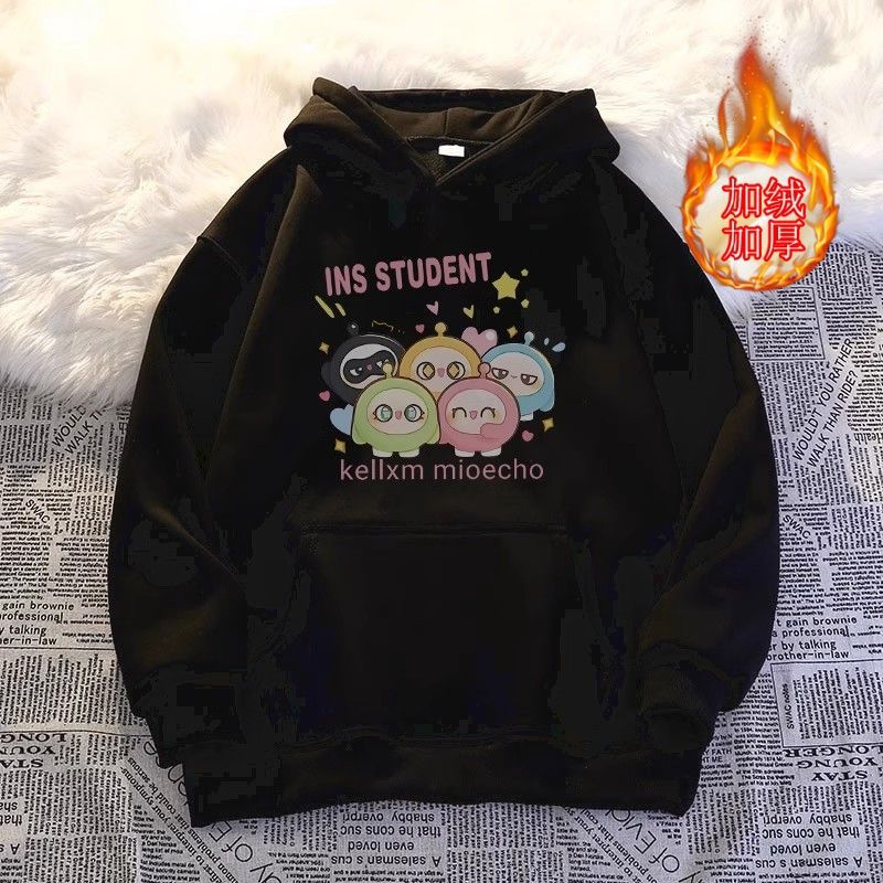 男女童卫衣长袖连帽卫衣套头动漫卡通可爱童装中大童卫衣定制LOGO详情12