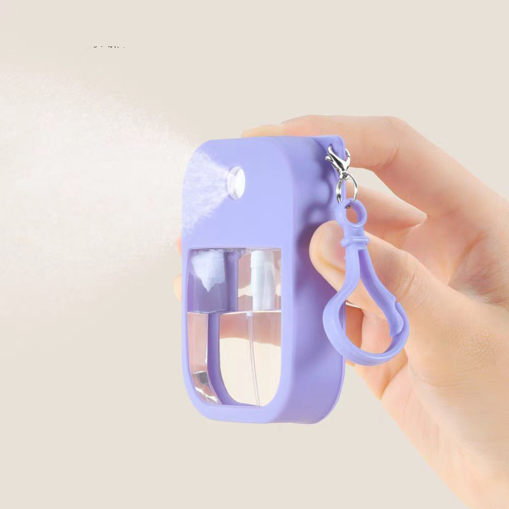 38毫升 塑料信用卡口袋大小的香水喷雾瓶,带硅橡胶外壳 卡形喷雾详情1