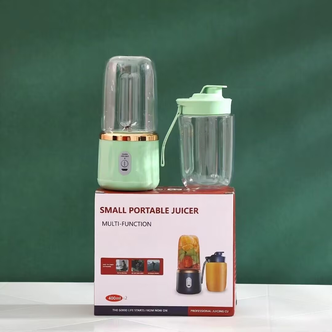 Cross-border six-blade fully automatic multi-functional juicer, portable rechargeable small household water juice pic 9