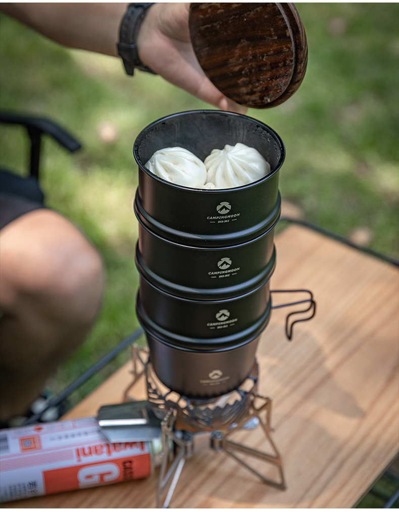 Portable camping stove sets, outdoor cookware, shower heads, camping POTS, outdoor tools, outdoor kitchenware pic 12