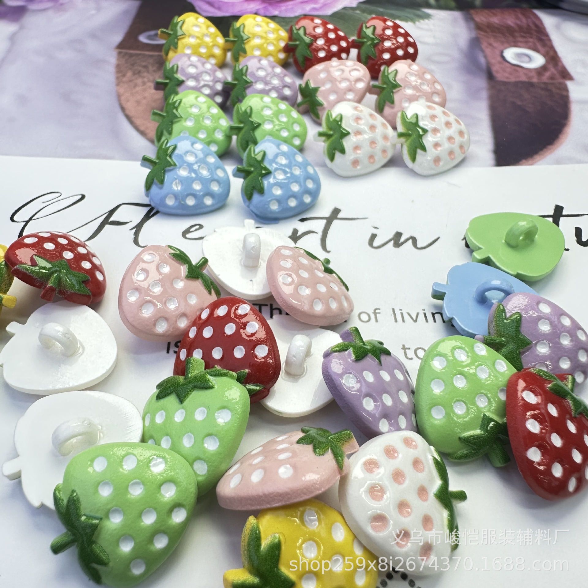 diy resin accessories for watermelon, strawberry, pineapple and apple, fruit slices, hair accessories, hair clips, cream glue, oiling and colorful buttons pic 1