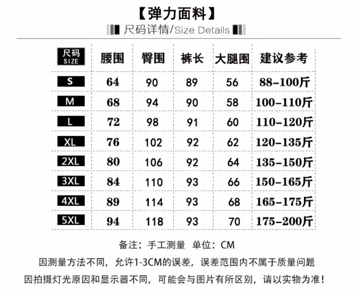 大码梨形身材弹力哈伦牛仔裤女2024春秋小个子高腰显瘦九分直筒裤详情1