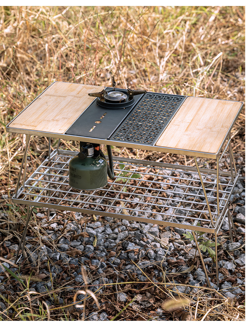 Koman Camping ITG Korean-style stove unit board, tea table middle board, picnic portable module combination multi-purpose unit board pic 8