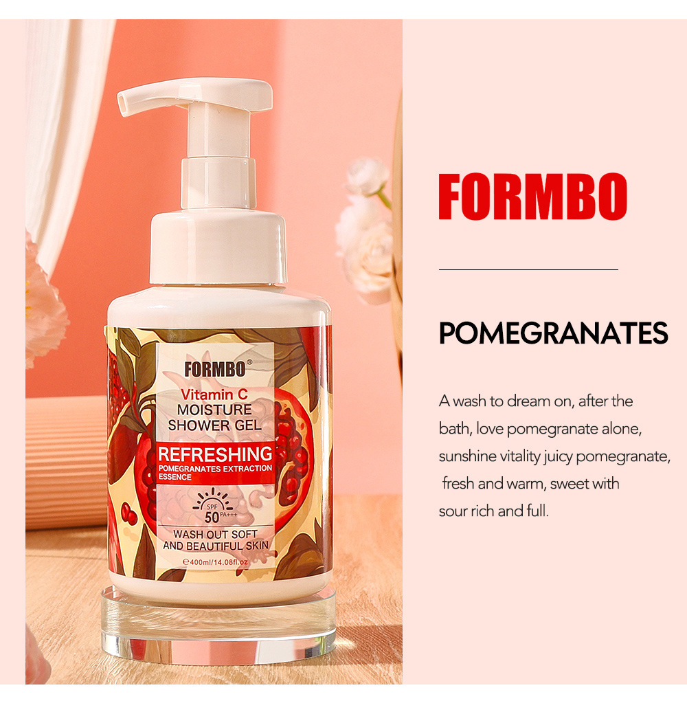 【外贸专供】FORMBO维生素C沐浴露保湿舒缓嫩肤温和清洁去角质详情20