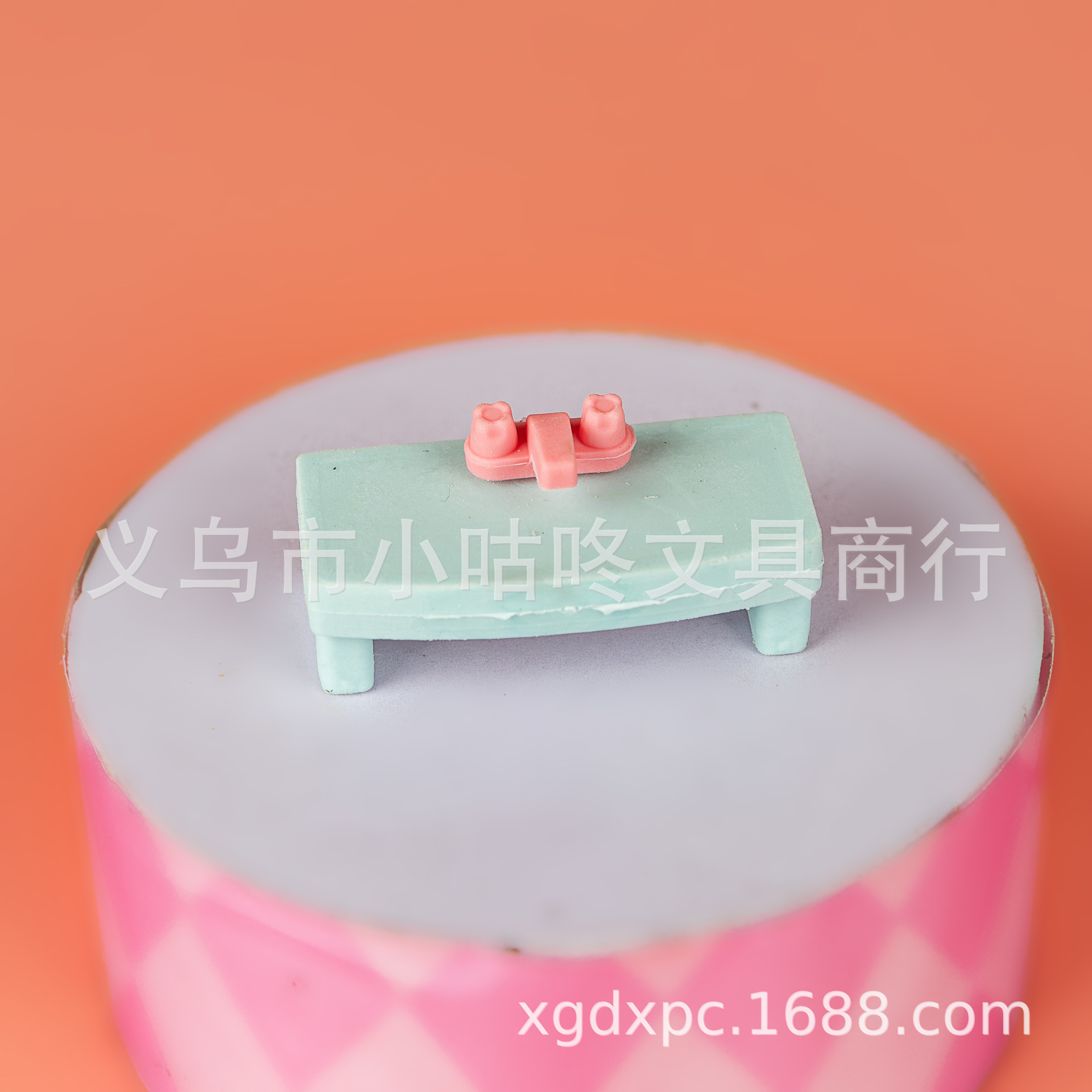 xgd-2408卡通浴室沐浴露洗发水泡澡桶小板凳花洒浴室系列套装橡皮详情8