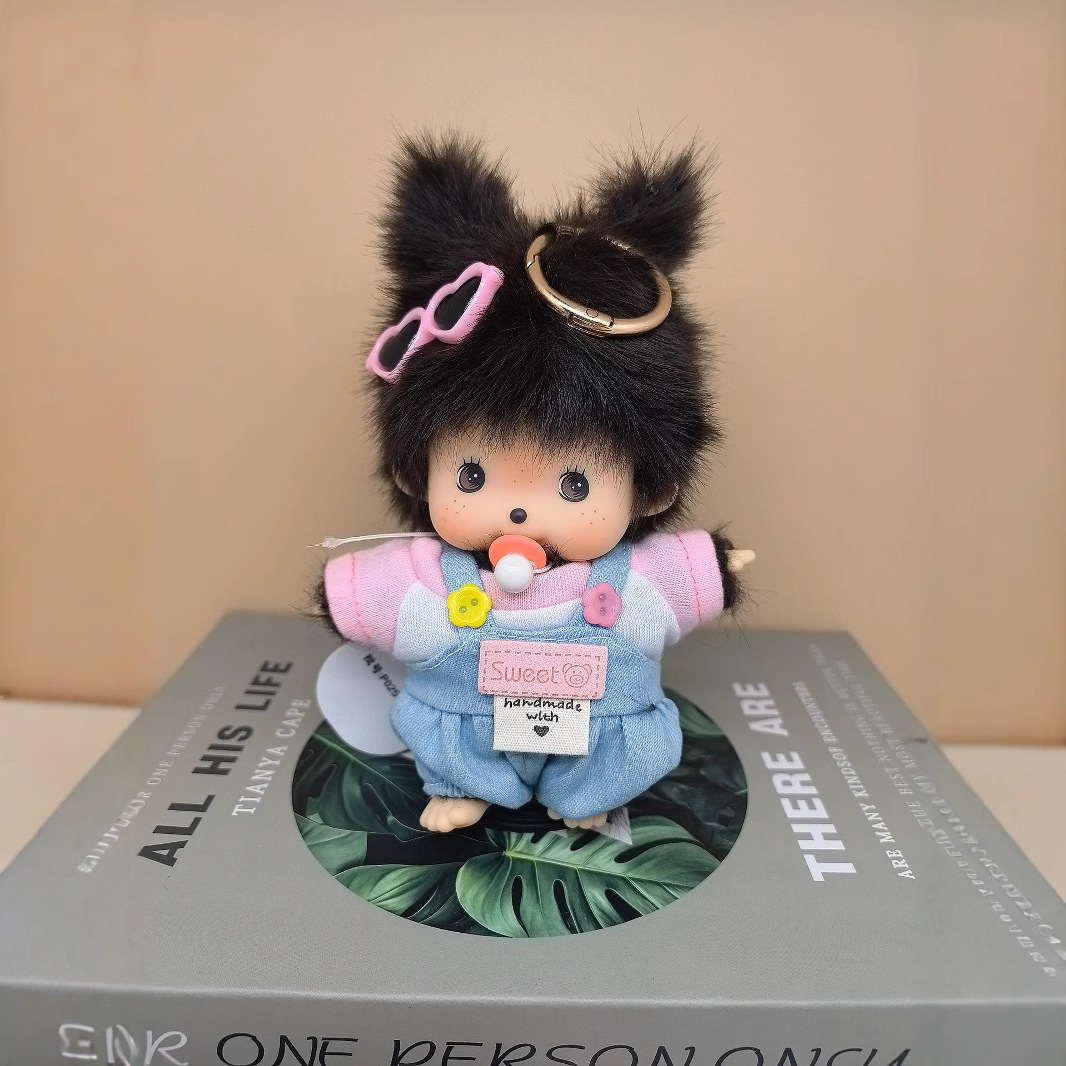 Factory direct sales of genuine Mengqiqi plush toy pendants and accessories, 15cm dolls, cross-border toys wholesale pic 24