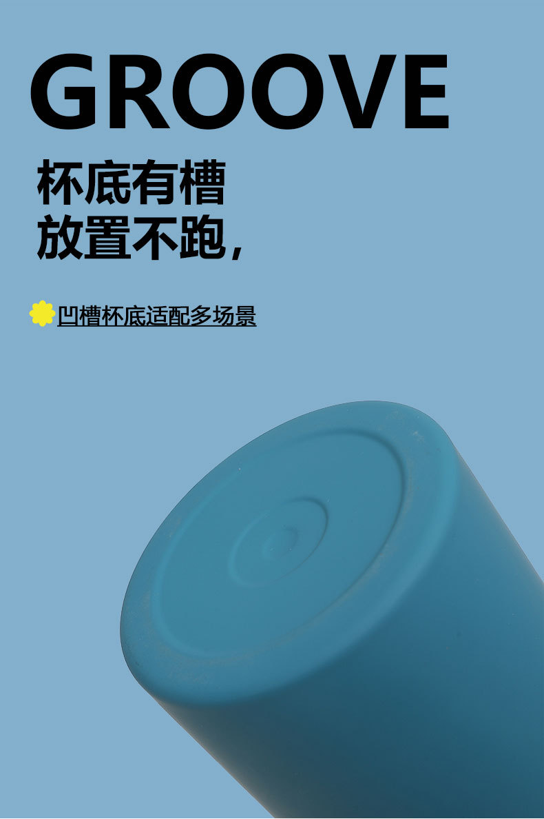 New cross-border 1L American insulated cup, large-capacity wide-mouth insulated cup, portable outdoor vacuum sports water bottle and water cup pic 9