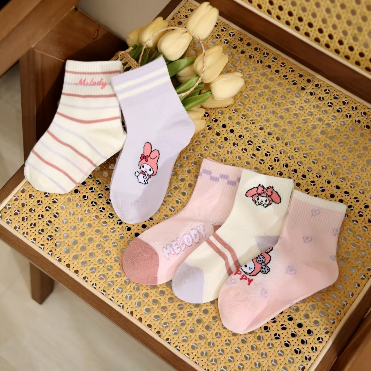 薄棉网眼宝宝袜子男童女童儿童中筒袜男女中筒卡通春夏新款棉袜详情11