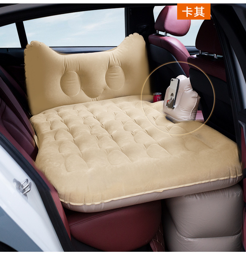 车载充气床垫车内睡觉神器后排车用睡垫旅行床轿车后座折叠气垫床详情23
