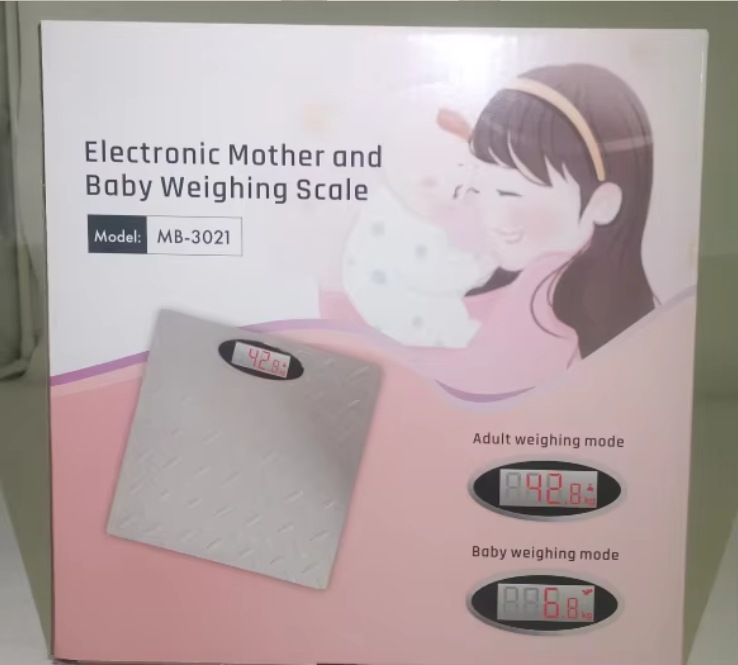 Foreign trade exclusive digital electronic baby weight scale, home LED display anti-slip human body baby and mother scale pic 9