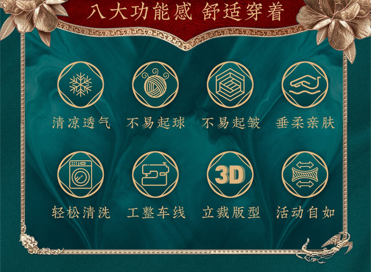 60岁70中老年人连衣裙女夏季妈妈短袖裙子中国风中式奶奶夏装长裙详情2