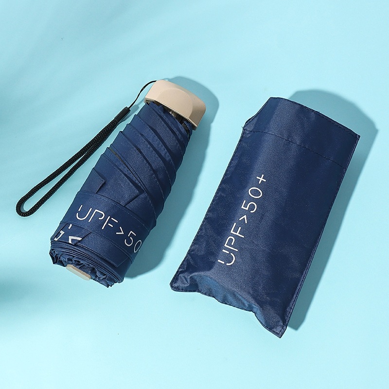 Portable and compact UV-resistant umbrella, suitable for both sunny and rainy days, student sunshade and sun protection pocket umbrella, mini, 50% off, super light pic 9