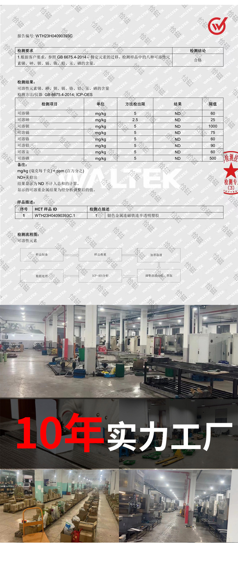 打捞磁铁强磁铁强力圆形吊环磁铁深水固定磁强磁吸铁石锅磁神器详情9