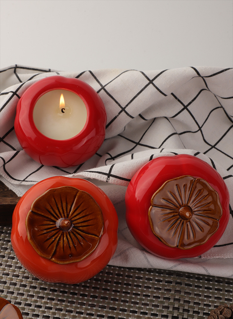 Persimmon jars, scented candles, souvenirs, gift belts, gift boxes, groomsmen, wedding gifts, wholesale decorations, home ornaments pic 2
