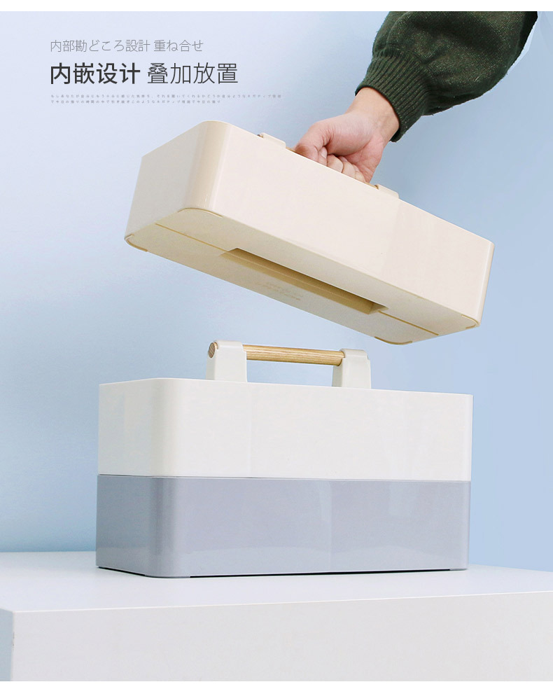 Influencers de estilo japonés cosméticos caja de almacenamiento estante multifuncional hogar papelería de escritorio productos de cuidado de la piel lápiz labial caja de almacenamiento pic 40