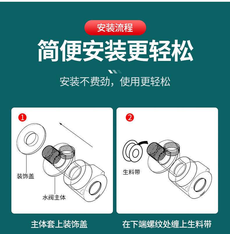 304不锈钢冷热水家用加长三角阀4分马桶止水阀热水器角阀详情25