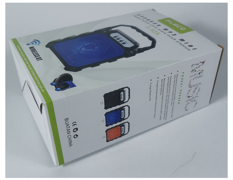 Wholesale of Bluetooth audio and digital products from the manufacturer, corrugated color box packaging box customization, hat buckle bottom kraft paper box pic 12