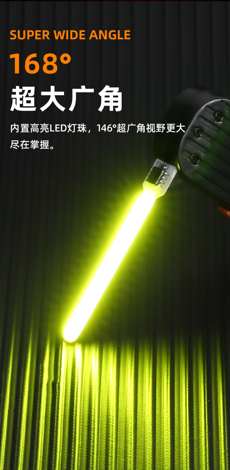 Solar-powered charging taillights, bicycle water flow navigation lights, night riding safety indicator lights, mountain bike high-brightness warning lights pic 6