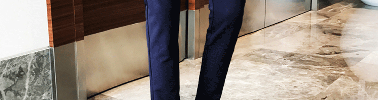 Primavera/otoño pantalones de pie slim para hombres versión coreana traje de moda pantalones premium para plankton pantalones casuales para hombres pic 4