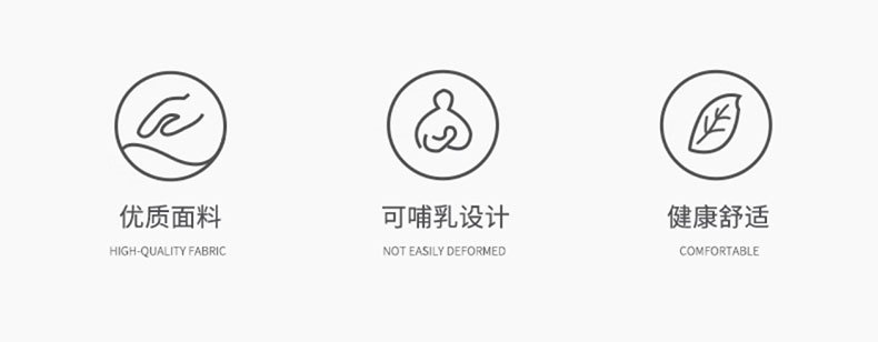 喜月批发A类棉纱月子服夏季纯棉 孕期产后哺乳喂奶吸汗孕妇睡衣女详情2