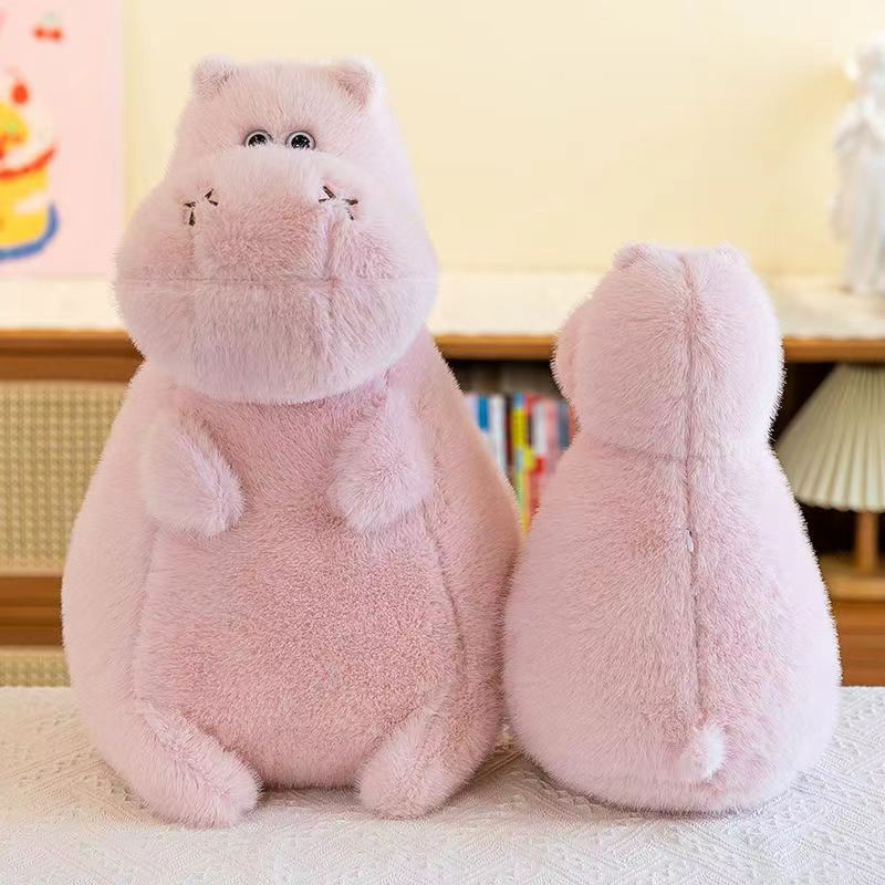 土拨鼠抱枕小熊毛绒公仔宝宝安抚玩偶批发跨境新款河马毛绒玩具秀绒玩具详情9