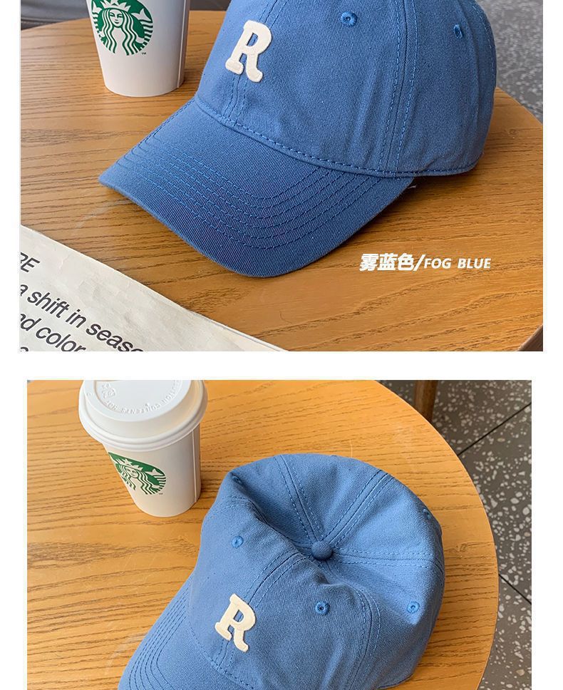 Summer cap for girls, universal baseball cap, big head circumference to show face, trendy and versatile small baseball cap, Korean-style sun hat for students pic 13