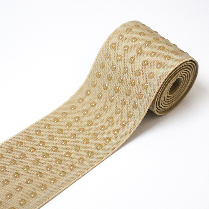 Factory-customized anti-slip elastic bands, silicone anti-slip rubber bands, underwear elastic bands, waistband accessories are selling well with high elasticity pic 5