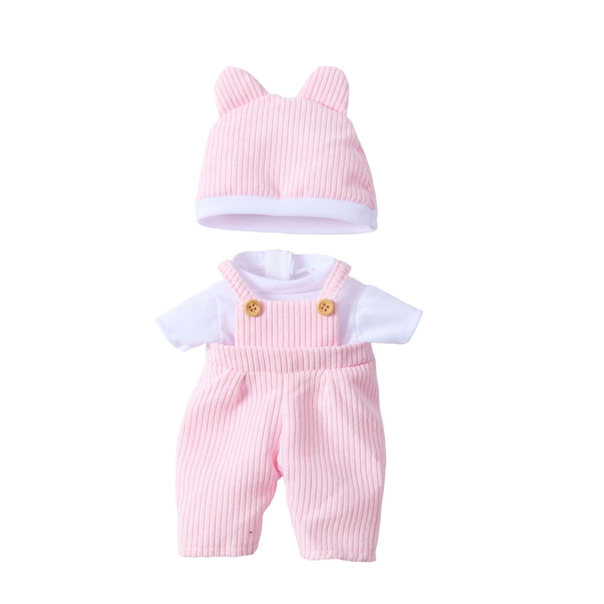 The new cross-border 30-centimeter rebirth doll clothing set is a hot seller in foreign trade, featuring vinyl doll dolls and baby clothes pic 7