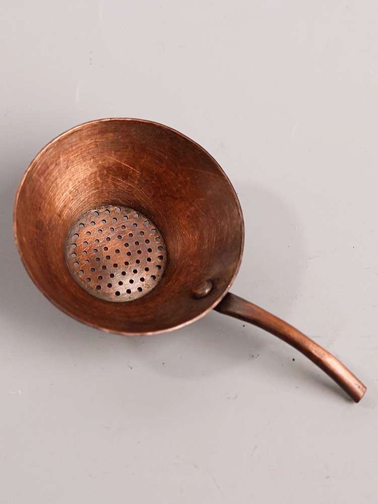 Copper strainer, stainless steel filter screen, kitchen wonder, water-draining wonder, durable and rust-proof pic 4