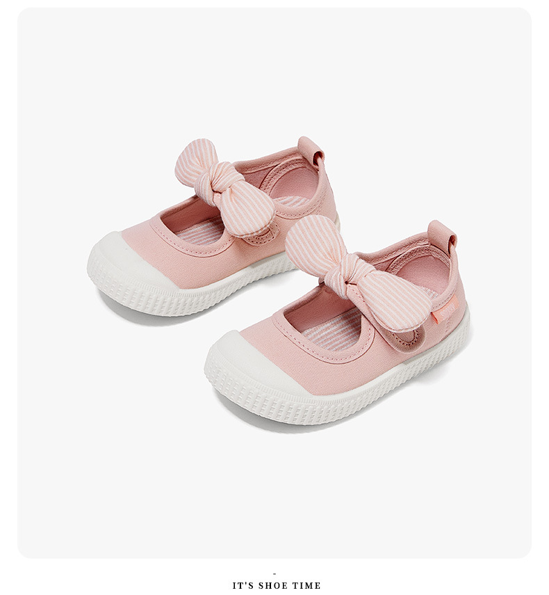 斯纳菲女童帆布鞋2025年春季新款室内宝宝鞋轻便透气休闲鞋详情27